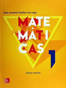 portada Matematicas 1. Bachillerato / 5 ed. (in Spanish)