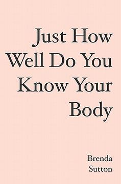 portada just how well do you know your body (en Inglés)