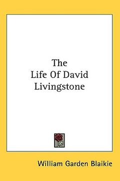 portada the life of david livingstone (en Inglés)