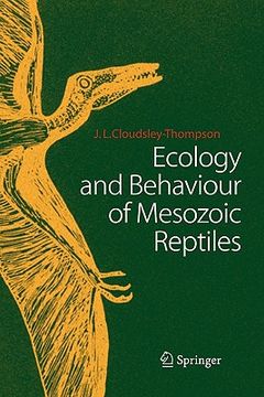portada ecology and behaviour of mesozoic reptiles (en Inglés)