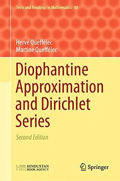 portada Diophantine Approximation and Dirichlet Series: 80 (Texts and Readings in Mathematics) (en Inglés)