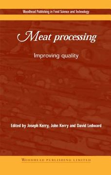 portada meat processing: improving quality (en Inglés)