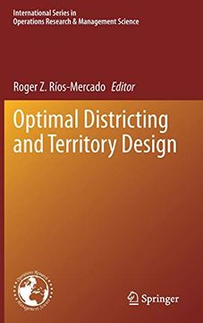portada Optimal Districting and Territory Design (International Series in Operations Research & Management Science) (in English)