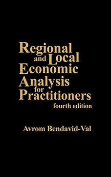portada Regional and Local Economic Analysis for Practitioners: Fourth Edition (en Inglés)