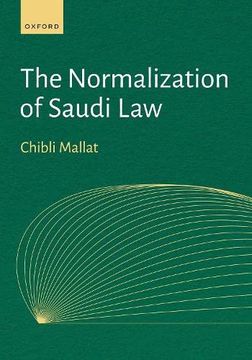 portada The Normalization of Saudi law (en Inglés)