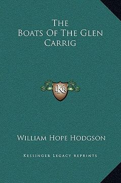 portada the boats of the glen carrig (in English)