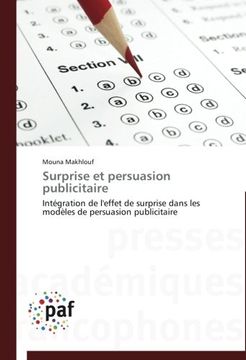 portada Surprise Et Persuasion Publicitaire
