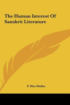 portada the human interest of sanskrit literature