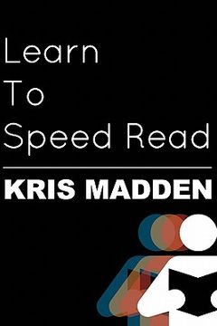 portada learn to speed read (en Inglés)