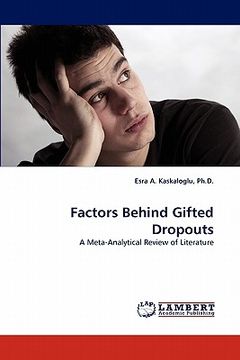 portada factors behind gifted dropouts (en Inglés)