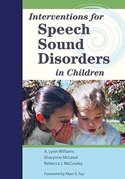 interventions for speech sound disorders in children (en Inglés)