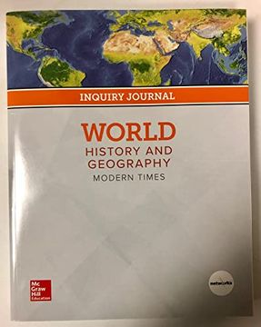portada World History and Geography: Modern Times, Inquiry Journal