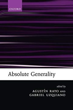 portada Absolute Generality (en Inglés)