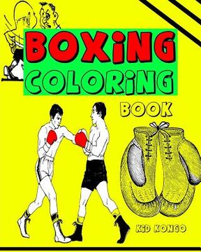 portada Boxing Coloring Book (in English)