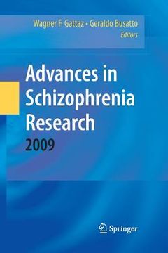 portada Advances in Schizophrenia Research 2009 (in English)