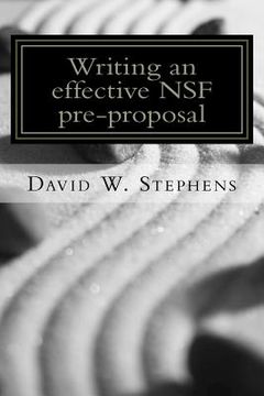 portada Writing an effective NSF pre-proposal (en Inglés)