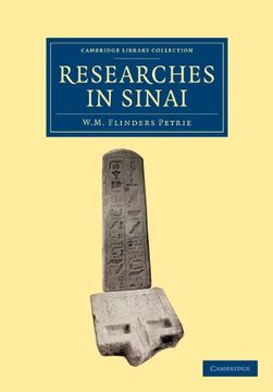 portada Researches in Sinai (Cambridge Library Collection - Egyptology) (en Inglés)