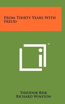 portada from thirty years with freud (in English)