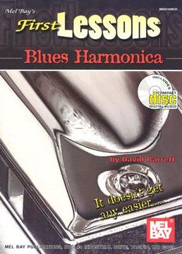 portada first lessons blues harmonica [with cd] (en Inglés)