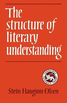 portada The Structure of Literary Understanding (en Inglés)