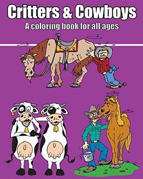 portada Critters & Cowboys: A Coloring Book for all Ages (en Inglés)