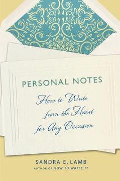 portada Personal Notes (in English)