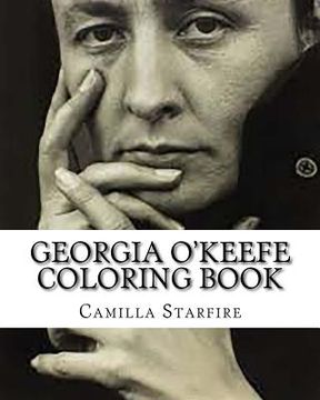 portada Georgia O'Keefe Coloring Book (en Inglés)