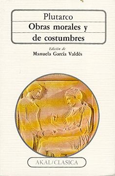 portada Obras Morales y de Costumbres (in Spanish)