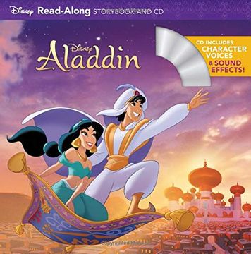 Libro Aladdin Read-Along Storybook And Cd (libro En Inglés), Disney ...