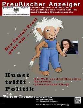 portada Preussischer Anzeiger: Das politische Monatsmagazin - Ausgabe September/ Oktober 2014 (in German)