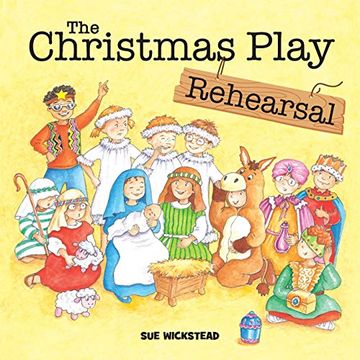 portada The Christmas Play Rehearsal (en Inglés)