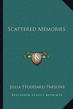 portada scattered memories (en Inglés)