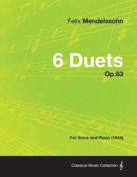 portada 6 duets op.63 - for voice and piano (1844) (en Inglés)