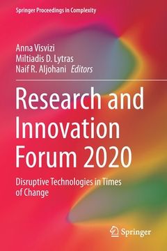 portada Research and Innovation Forum 2020: Disruptive Technologies in Times of Change (en Inglés)