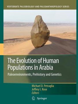 portada the evolution of human populations in arabia: paleoenvironments, prehistory and genetics (en Inglés)