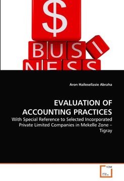 portada EVALUATION OF ACCOUNTING PRACTICES