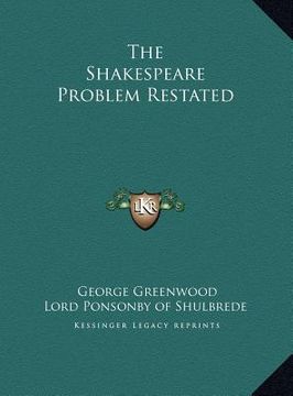 portada the shakespeare problem restated