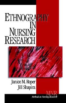 portada ethnography in nursing research (en Inglés)