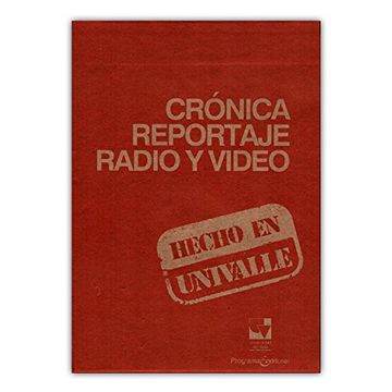 portada Crónica, Reportaje, Radio y Video + dvd (in Spanish)