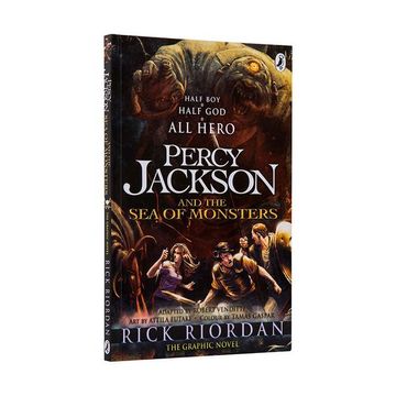 portada Percy Jackson and the sea of Monsters: The Graphic Novel (Book 2) (Percy Jackson Graphic Novels) (en Inglés)