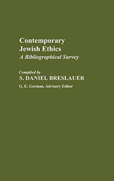 portada Contemporary Jewish Ethics: A Bibliographical Survey 
