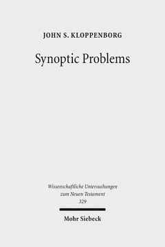 portada Synoptic Problems: Collected Essays (en Inglés)