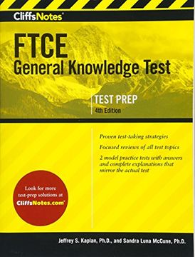 portada Cliffsnotes Ftce General Knowledge Test 4th Edition (en Inglés)