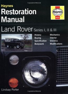 portada Land Rover Series i, ii & iii Restoration Manual (en Inglés)