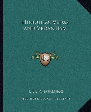 portada hinduism, vedas and vedantism (en Inglés)