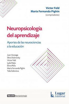 portada Neuropsicologia del Aprendizaje Aportes de las Neurociencia