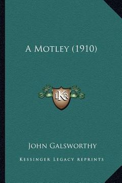 portada a motley (1910) (en Inglés)
