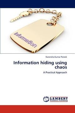 portada information hiding using chaos (en Inglés)