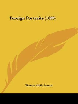 portada foreign portraits (1896) (en Inglés)