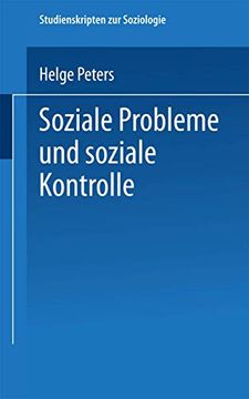 portada Soziale Probleme und Soziale Kontrolle (en Alemán)